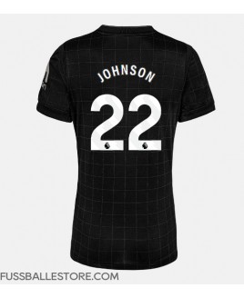 Günstige Tottenham Hotspur Brennan Johnson #22 Auswärtstrikot Damen 2025-26 Kurzarm